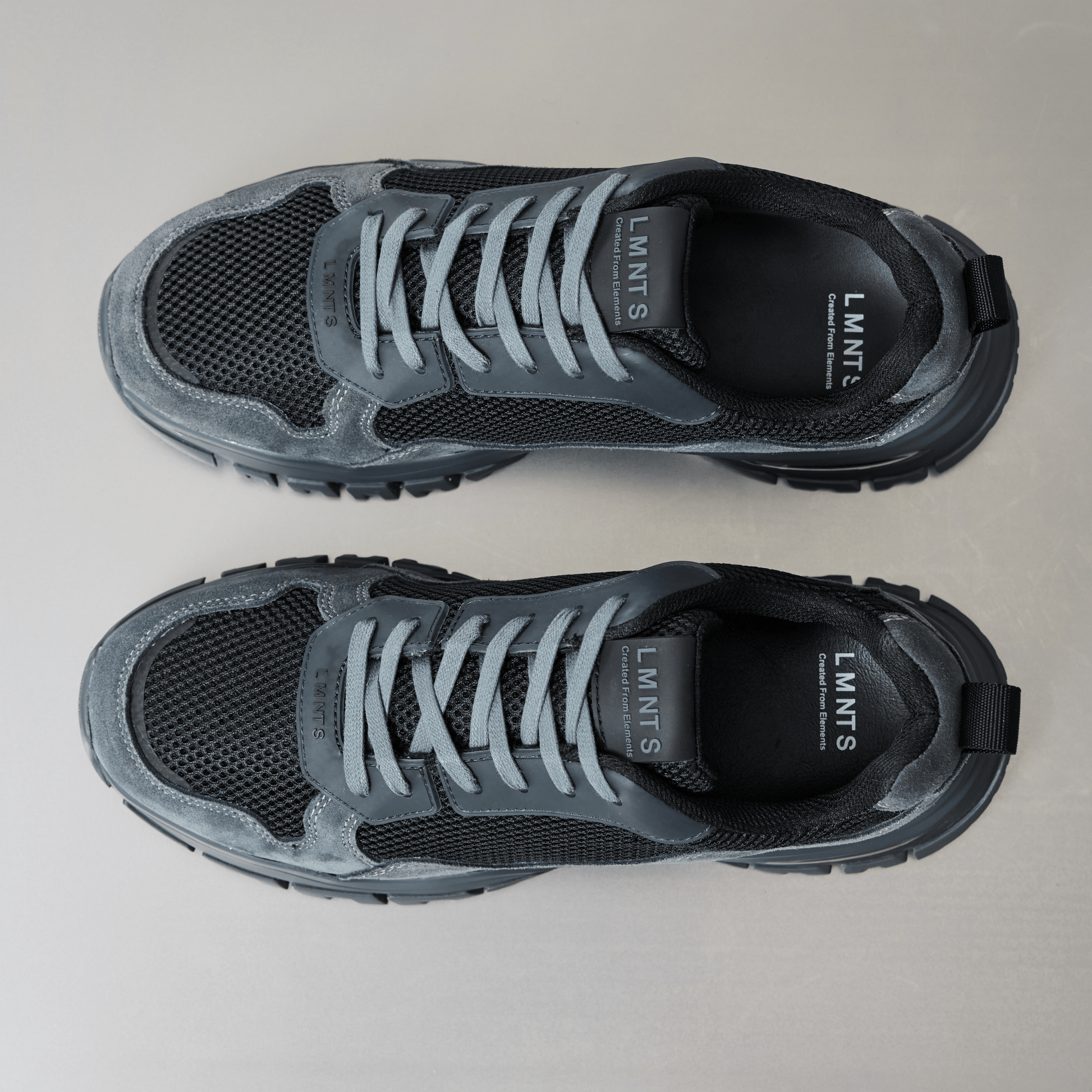 LMNTS Footwear Alpha Runner - Black / Grey
