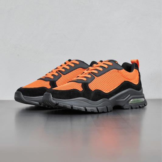 LMNTS Footwear Alpha Runner - Orange / Black