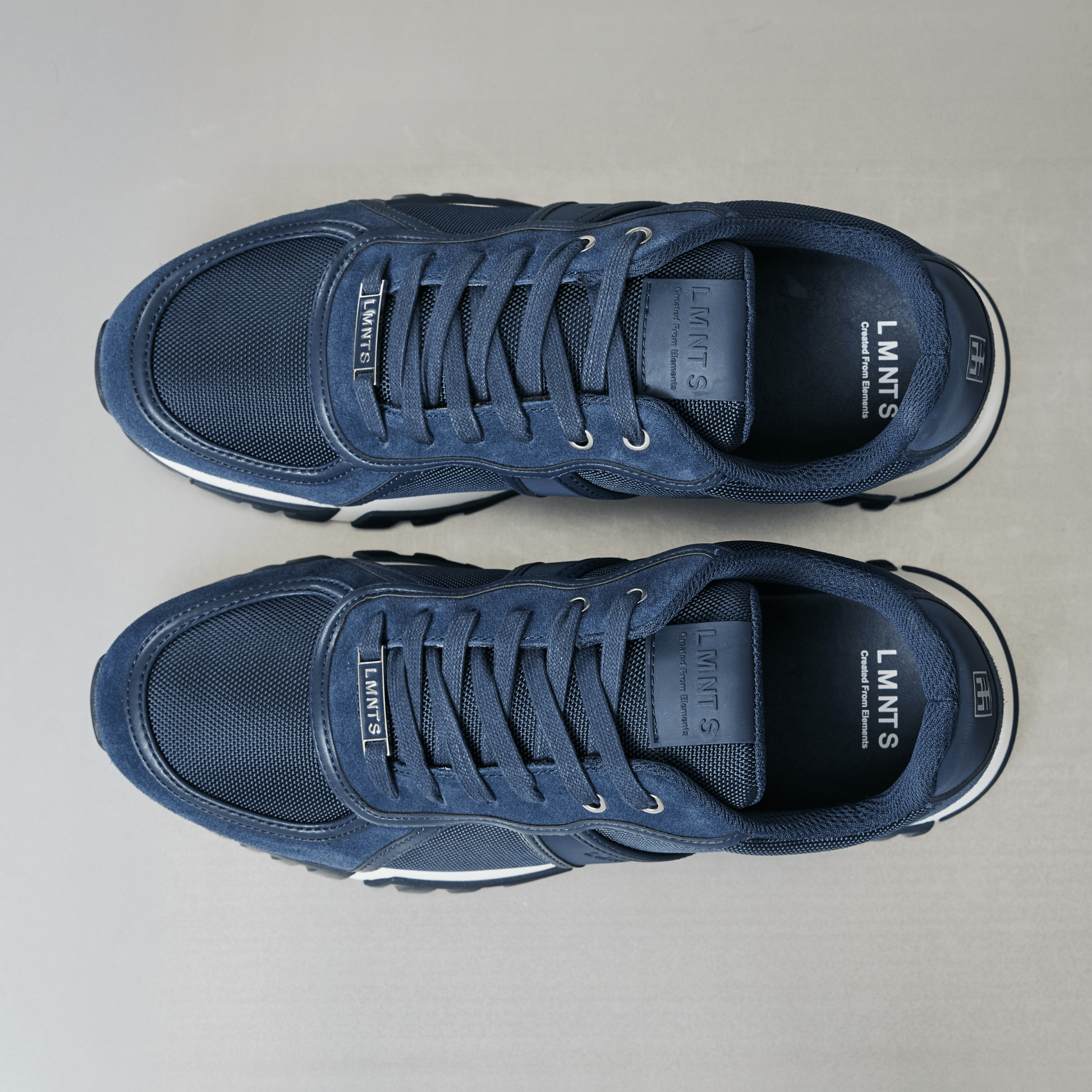 LMNTS Footwear Delta - Navy Blue / White
