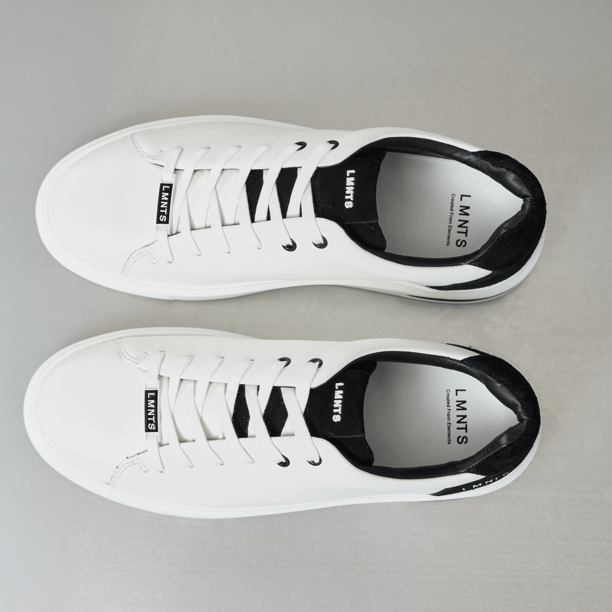 LMNTS Footwear Shadow Low - White / Black