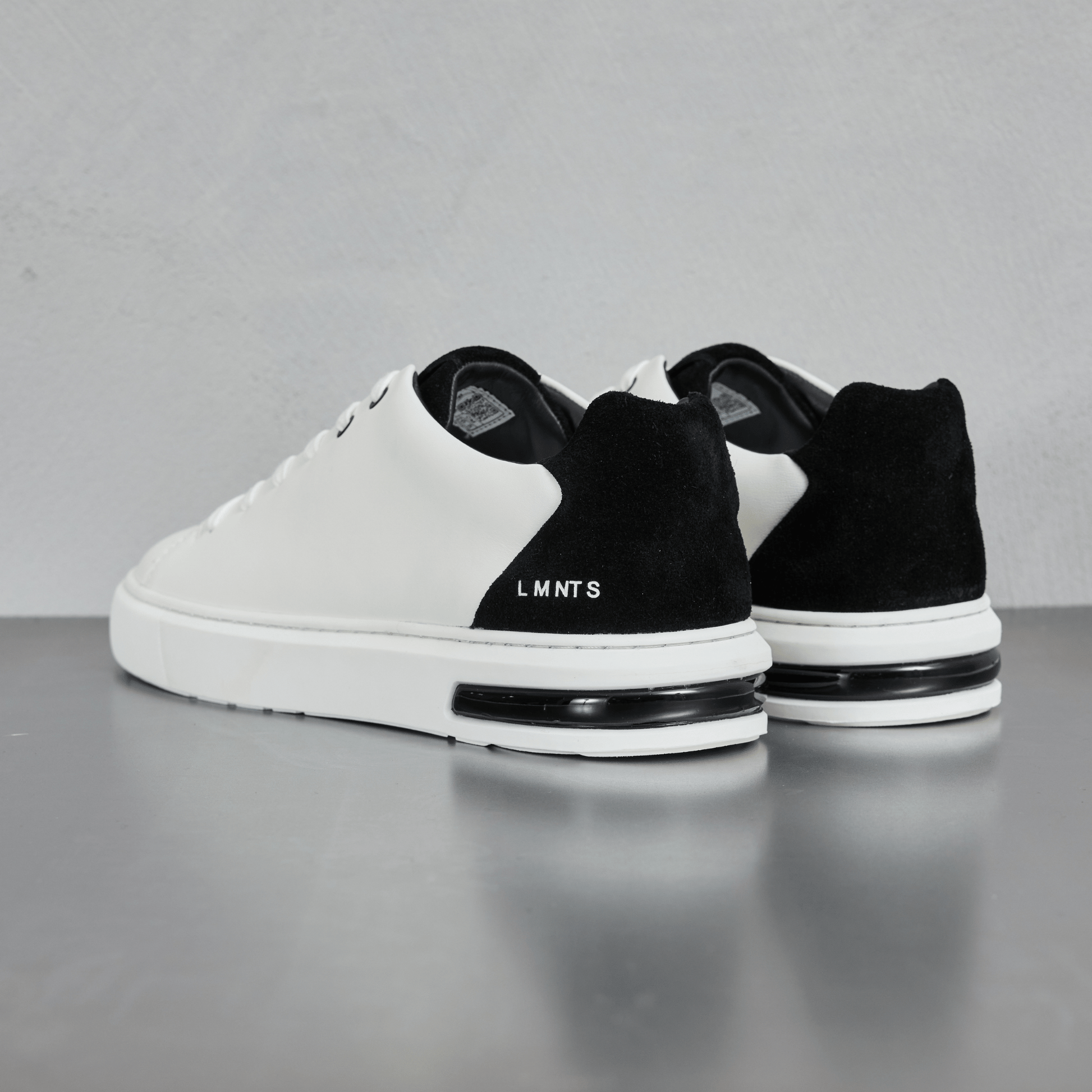LMNTS Footwear Shadow Low - White / Black