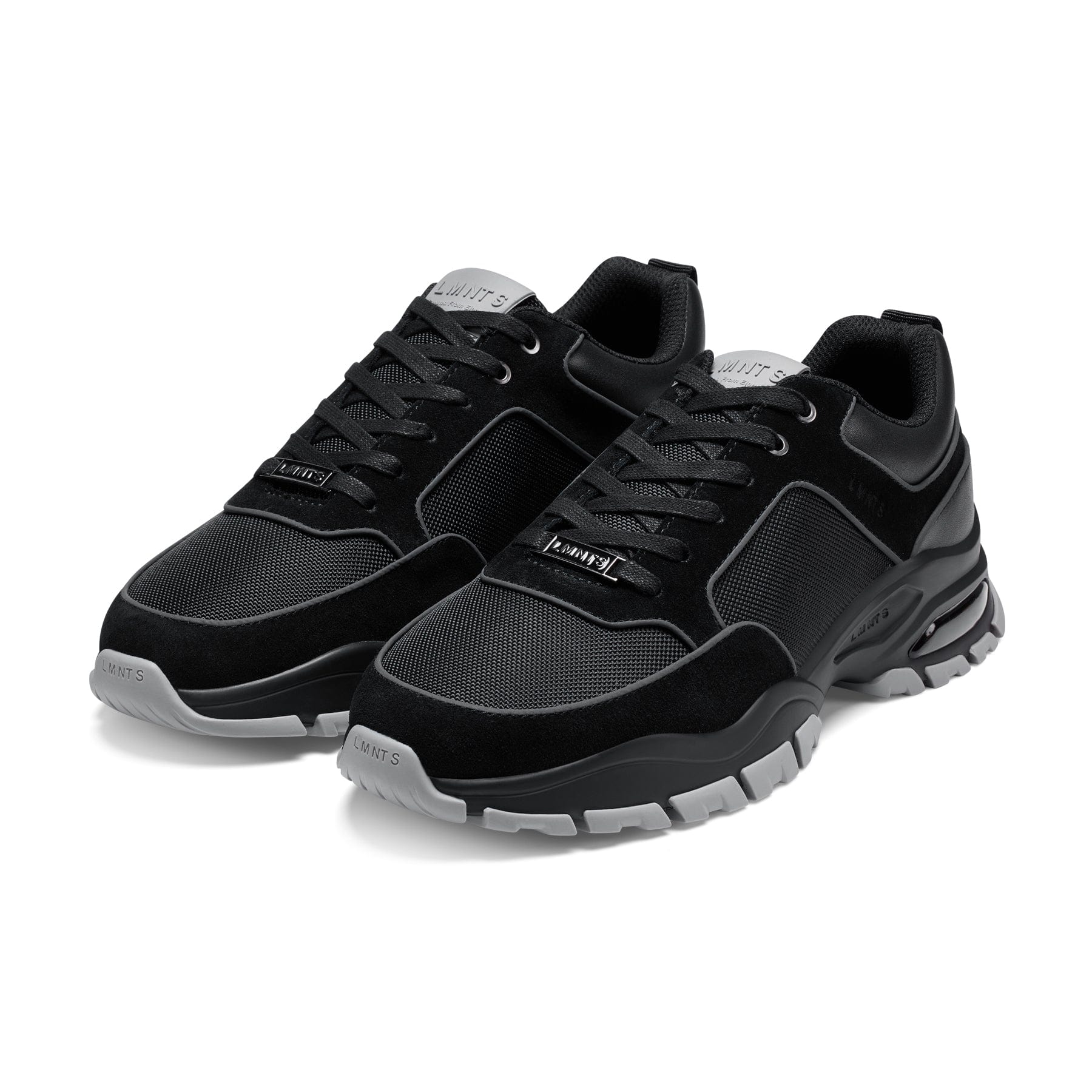 LMNTS Footwear Carbon Suede - Black / Grey