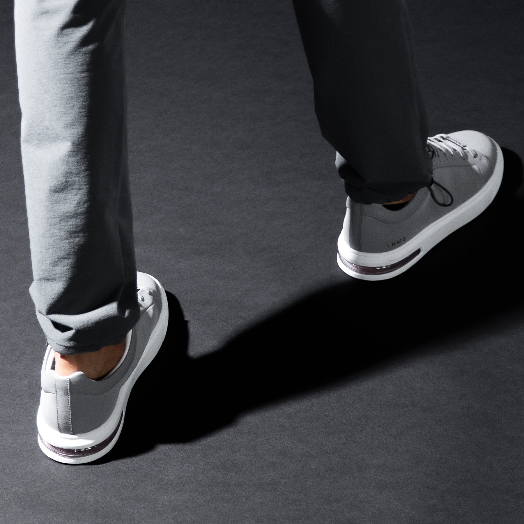 LMNTS Footwear Lunar Low - Grey / White