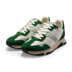 LMNTS Footwear Sefton - Off White / Green / 3M